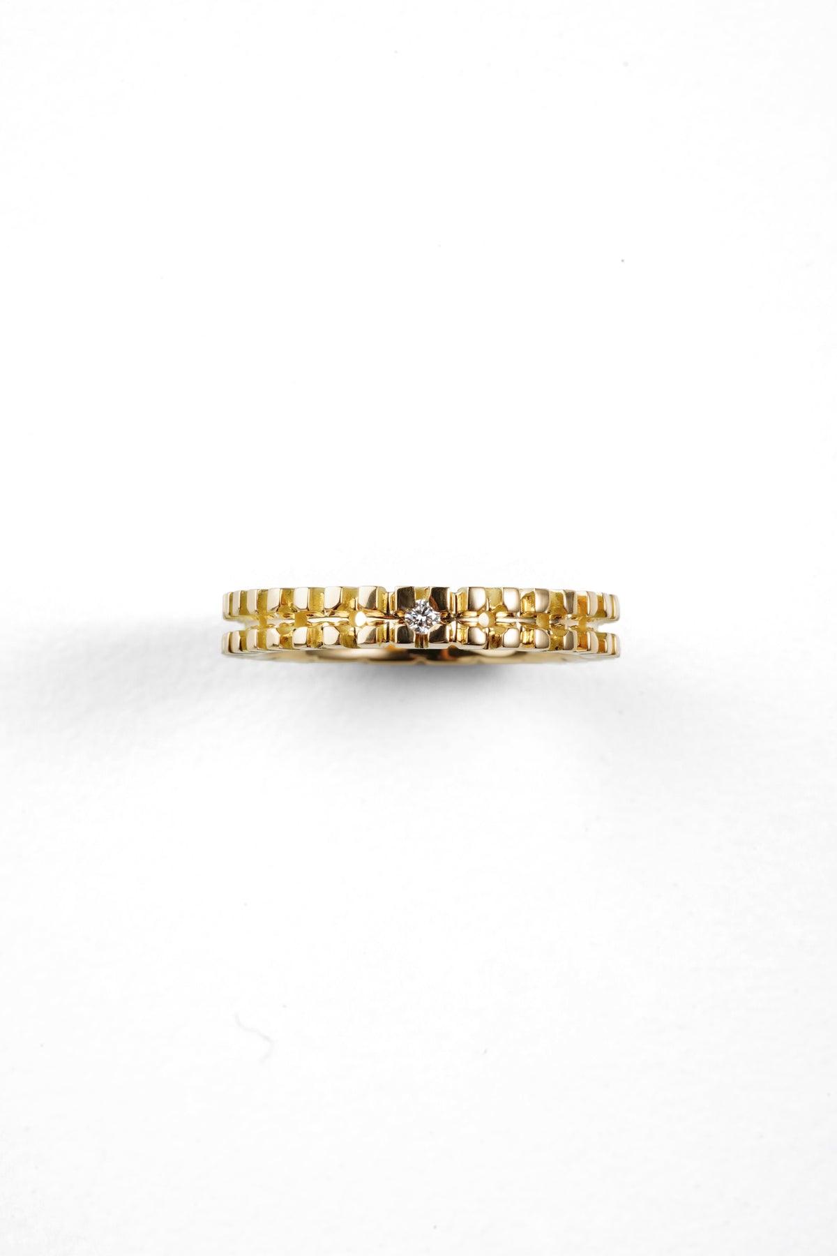 AR RING DIA (K18YG)
