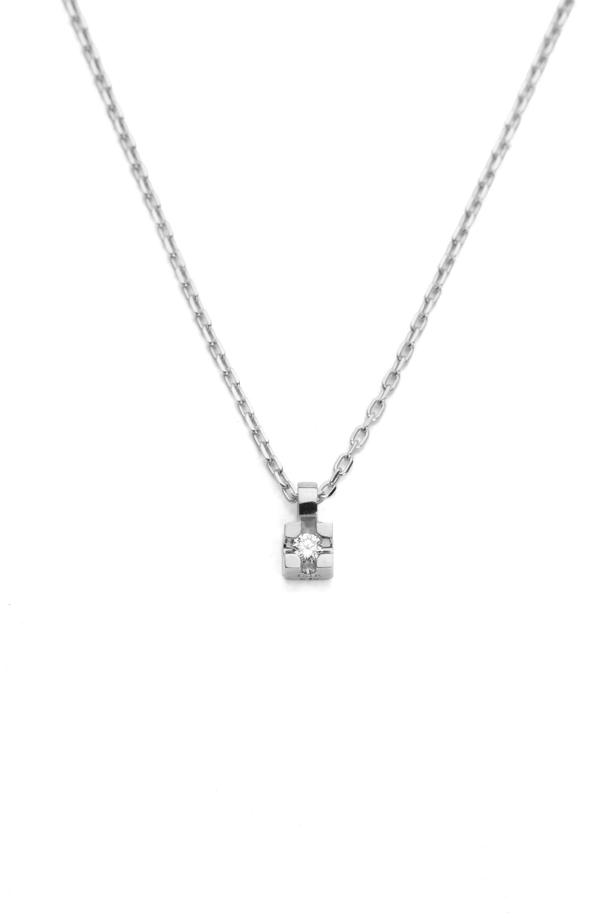 AR NECKLACE S DIA (PT900)