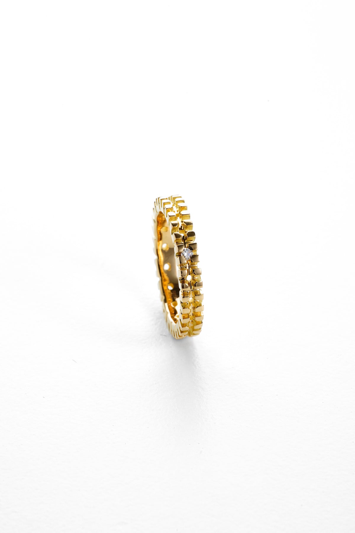 AR RING DIA (K18YG)