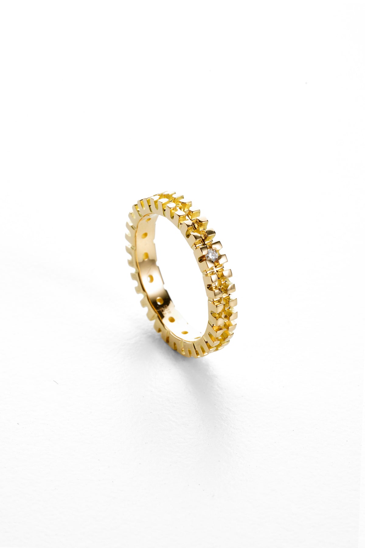 AR RING DIA (K18YG)